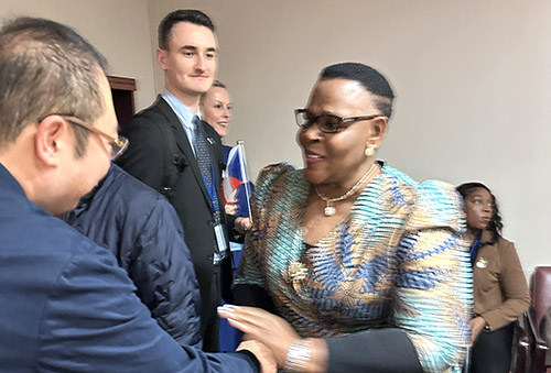 俄罗斯贵宾会集团集团董事局主席徐鹏应邀出席结合国妇女周系列活动